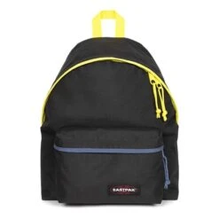 Backpack Eastpak Padded Pak'R 24L Black Lemon Yellow Blue
