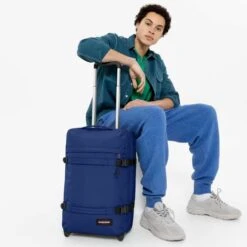 Eastpak Transit'r S Trolley Case Electric Blue Black -Outdoor Equipment eap ek0a5ba7w75 006