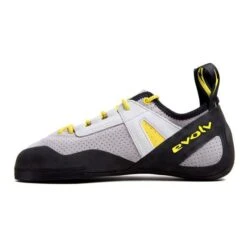 Climbing Shoes Evolv Defy Lace Grey Yellow 9 Climbing Shoes Evolv Defy Lace Grey Yellow -Outdoor Equipment elv 66 0000062100 550 004