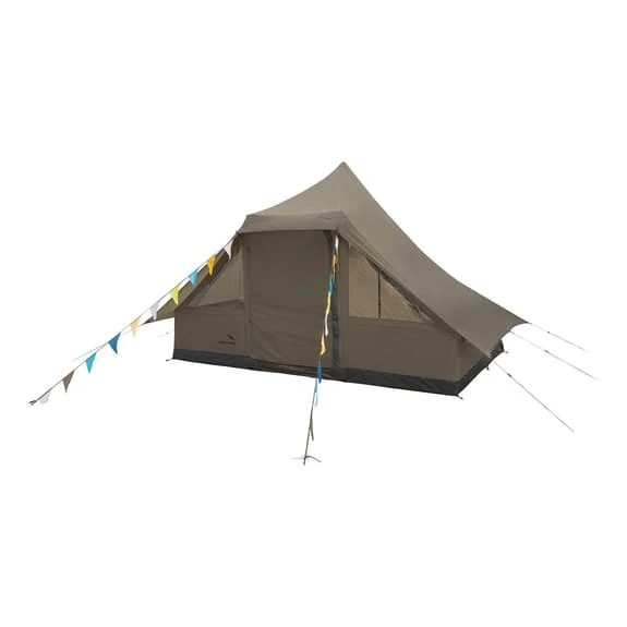 Easy Camp Moonlight Camping Tent Grey Brown 2 Easy Camp Moonlight Camping Tent Grey Brown - Image 2
