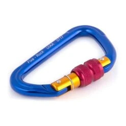 Carabiner Fixe Climbing Rock Stone Classic Blue