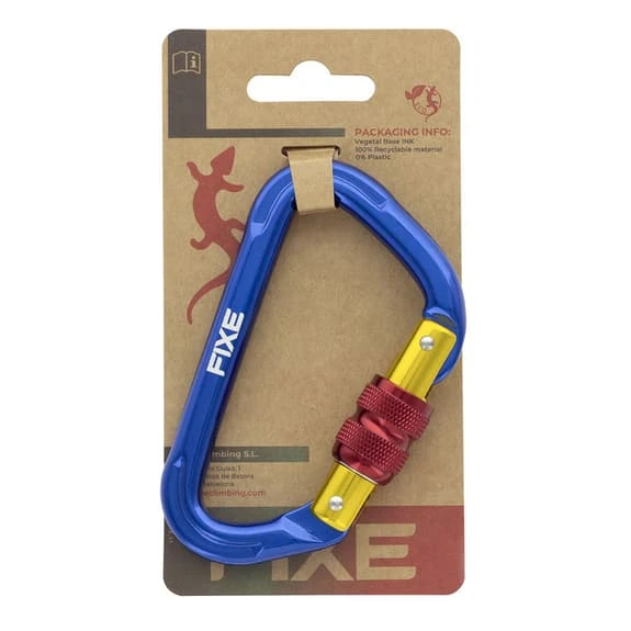 Carabiner Fixe Climbing Rock Stone Classic Blue 2 Carabiner Fixe Climbing Rock Stone Classic Blue - Image 2