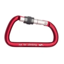 Carabiner Fixe Climbing Auxiliary Safety Red