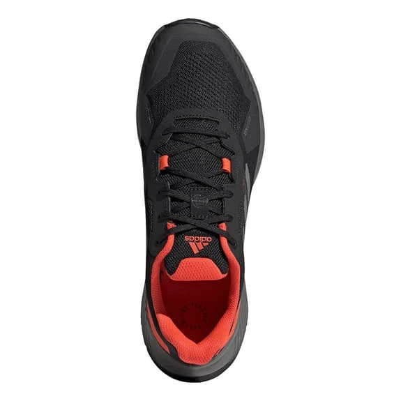 Adidas Terrex Soulstride Trainers Black Grey Red 4 Adidas Terrex Soulstride Trainers Black Grey Red - Image 4