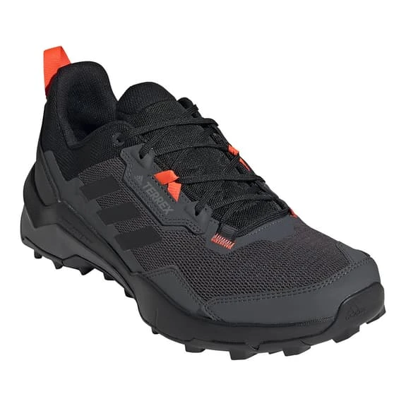 Adidas Terrex AX4 Hiking Shoes Black Grey Red 3 Adidas Terrex AX4 Hiking Shoes Black Grey Red - Image 3