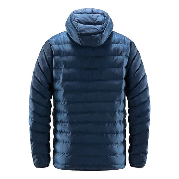 Haglöfs Särna Mimic Hooded Jacket Navy Blue 2 Haglöfs Särna Mimic Hooded Jacket Navy Blue - Image 2