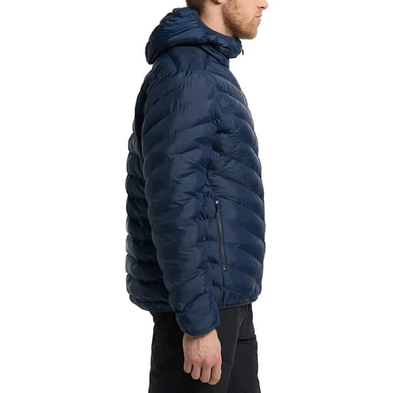 Haglöfs Särna Mimic Hooded Jacket Navy Blue 5 Haglöfs Särna Mimic Hooded Jacket Navy Blue - Image 5