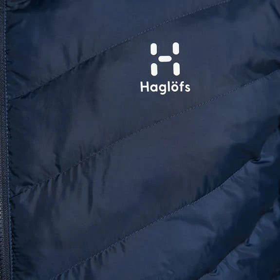 Haglöfs Särna Mimic Hooded Jacket Navy Blue 6 Haglöfs Särna Mimic Hooded Jacket Navy Blue - Image 6