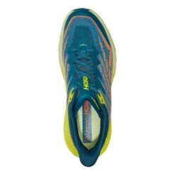 HOKA Speedgoat 5 Shoes Blue Orange Yellow 10 HOKA Speedgoat 5 Shoes Blue Orange Yellow -Outdoor Equipment hk 1123157 bce 005