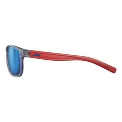 Julbo Renegade M Glasses Bright Translucent Grey Bright Red With Spectron 3 Polarised Lenses Blue 5 Julbo Renegade M Glasses Bright Translucent Grey Bright Red With Spectron 3 Polarised Lenses Blue -Outdoor Equipment ju ju5499420 003