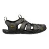 Keen Clearwater CNX Leather Sandals Dark Gray