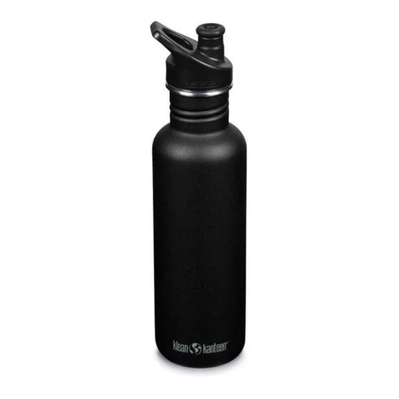 Klean Kanteen Classic Sport Cap 800 Ml Bottle Black 1 Klean Kanteen Classic Sport Cap 800 Ml Bottle Black