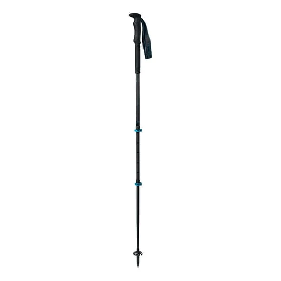 Komperdell Carbon C3 Pro Poles Black Blue (pair) 2 Komperdell Carbon C3 Pro Poles Black Blue (pair) - Image 2
