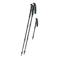 Komperdell Carbon C3 Pro Compact Poles Black Blue (pair)