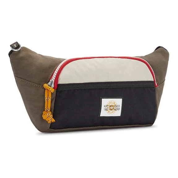 Kipling Yura Shoulder Bag Brown Black White 2 Kipling Yura Shoulder Bag Brown Black White - Image 2