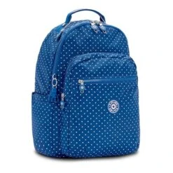 Kipling Seoul Soft 27L Backpack Blue 7 Kipling Seoul Soft 27L Backpack Blue -Outdoor Equipment kpk kpki6269sh51 004