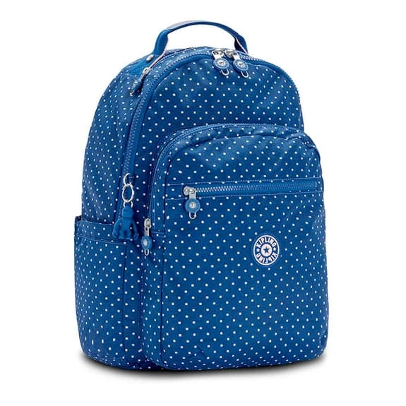 Kipling Seoul Soft 27L Backpack Blue 4 Kipling Seoul Soft 27L Backpack Blue - Image 4