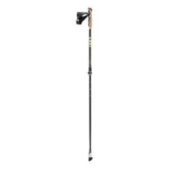 Leki Smart Supreme Nordic Walking Poles Black Neon Green (Pair)