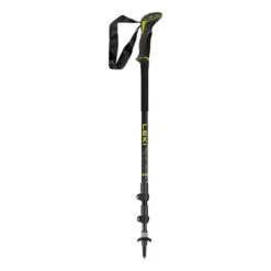 Leki Makalu AntiShock Poles Black Yellow (Pair)