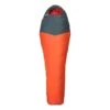 Lafuma Navanut 7º Sleeping Bag Orange Grey Women