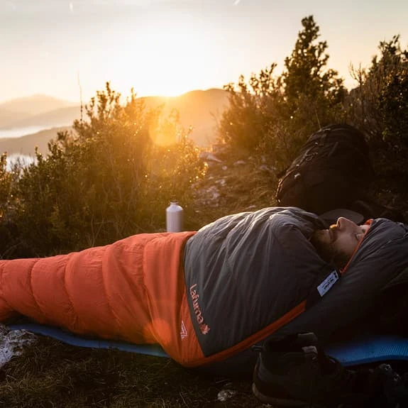 Lafuma Navanut 7º Sleeping Bag Orange Grey Women 3 Lafuma Navanut 7º Sleeping Bag Orange Grey Women - Image 3