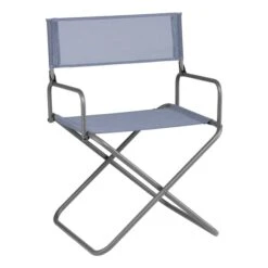 Lafuma Mobilier FGX XL Batyline Iso Folding Chair Dark Grey Blue