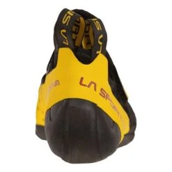 La Sportiva Solution Comp Climbing Shoes Yellow Black -Outdoor Equipment ls 20z999100 004