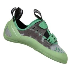 La Sportiva Geckogym Vegan Climbing Shoes Fluorescent Green Women