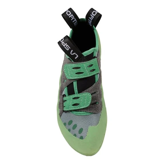 La Sportiva Geckogym Vegan Climbing Shoes Fluorescent Green Women 2 La Sportiva Geckogym Vegan Climbing Shoes Fluorescent Green Women - Image 2