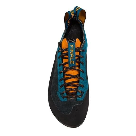 La Sportiva Finale Climbing Shoes Blue Black Orange 2 La Sportiva Finale Climbing Shoes Blue Black Orange - Image 2