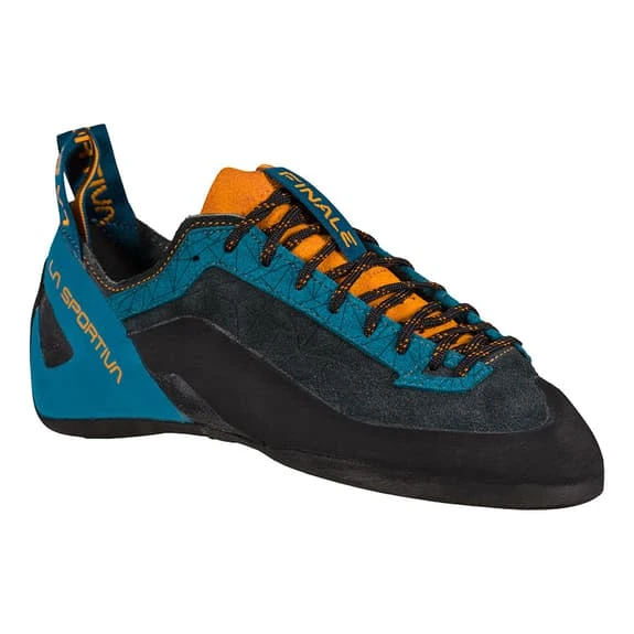 La Sportiva Finale Climbing Shoes Blue Black Orange 4 La Sportiva Finale Climbing Shoes Blue Black Orange - Image 4