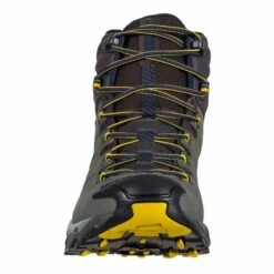 La Sportiva Ultra Raptor II Mid Leather GORE-TEX Boots Grey Greenish Yellow -Outdoor Equipment ls 34j909629 005
