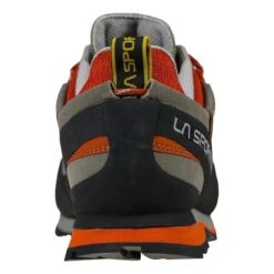 La Sportiva Boulder X Approach Shoes Grey Orange Black 10 La Sportiva Boulder X Approach Shoes Grey Orange Black -Outdoor Equipment ls 838909313 005