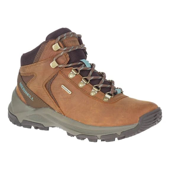 Merrell Mid Leather Waterproof Boots Brown Women 1 Merrell Mid Leather Waterproof Boots Brown Women