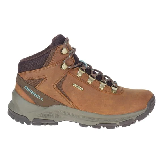 Merrell Mid Leather Waterproof Boots Brown Women 2 Merrell Mid Leather Waterproof Boots Brown Women - Image 2