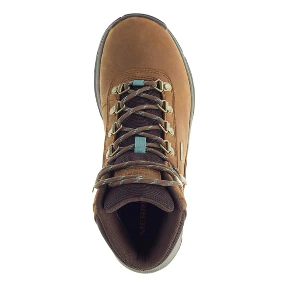 Merrell Mid Leather Waterproof Boots Brown Women 4 Merrell Mid Leather Waterproof Boots Brown Women - Image 4