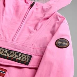 Napapijri Rainforest Summer 4 Jacket Light Pink Kids -Outdoor Equipment nap np0a4ggdp911 003