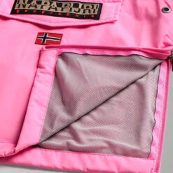 Napapijri Rainforest Summer 4 Jacket Light Pink Kids -Outdoor Equipment nap np0a4ggdp911 004
