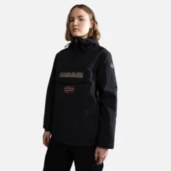 Napapijri Rainforest 5 Jacket Black Women -Outdoor Equipment nap np0a4gm5041 003
