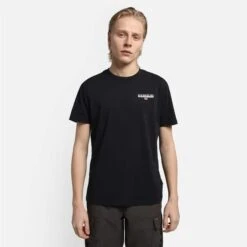 Napapijri Ice Short Sleeve T-Shirt Navy Blue -Outdoor Equipment nap np0a4gwi1761 006