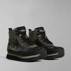 Napapijri Snow Run 01 Boots Dark Green Blue Black Women -Outdoor Equipment nap np0a4h76fl3 008