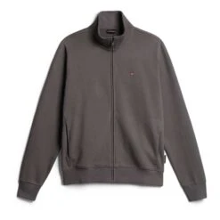 Napapijri Balis Full Zip Sweatshirt Dark Grey