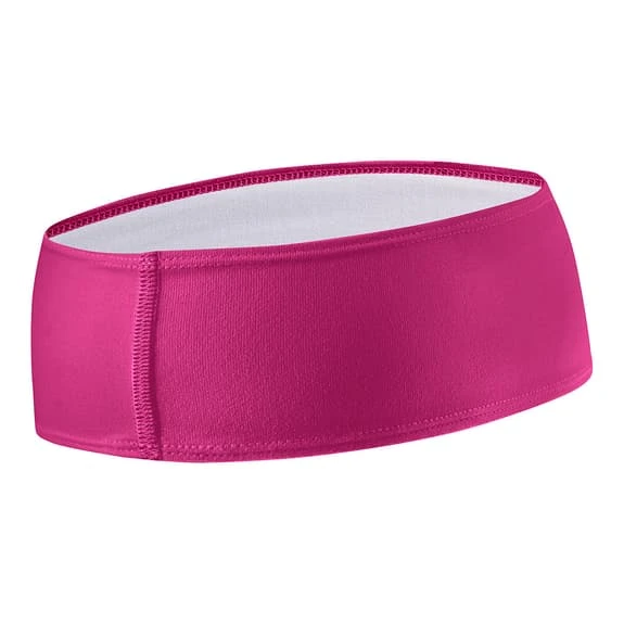 Nike Dri-Fit Swoosh 2.0 Headband Pink Fuchsia Grey 2 Nike Dri-Fit Swoosh 2.0 Headband Pink Fuchsia Grey - Image 2