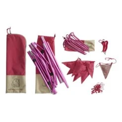 Nordisk Ydun Mini Peg And Pole Pack Pink Fuchsia