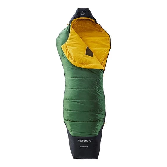 Nordisk Gormsson Curve M +4C Sleeping Bag Green Yellow 2 Nordisk Gormsson Curve M +4C Sleeping Bag Green Yellow - Image 2
