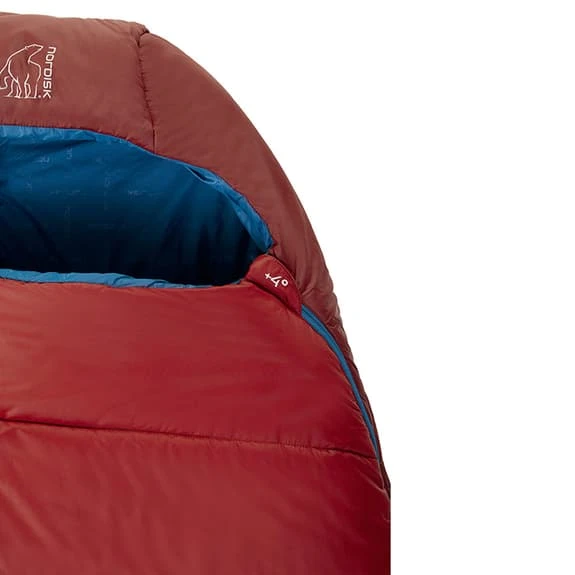 Nordisk Puk Egg M 4C Sleeping Bag Maroon Blue 3 Nordisk Puk Egg M 4C Sleeping Bag Maroon Blue - Image 3