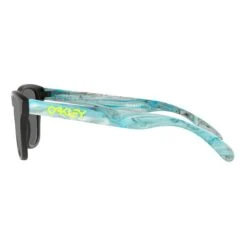 Oakley Frogskins XS Sanctuary Swirl Glasses With Prizm Black Lenses Kids -Outdoor Equipment ok 90063353 004