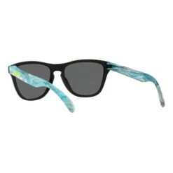 Oakley Frogskins XS Sanctuary Swirl Glasses With Prizm Black Lenses Kids -Outdoor Equipment ok 90063353 006