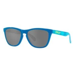 Oakley Frogskins High Resolution Glasses Blue With Prizm Black Lenses