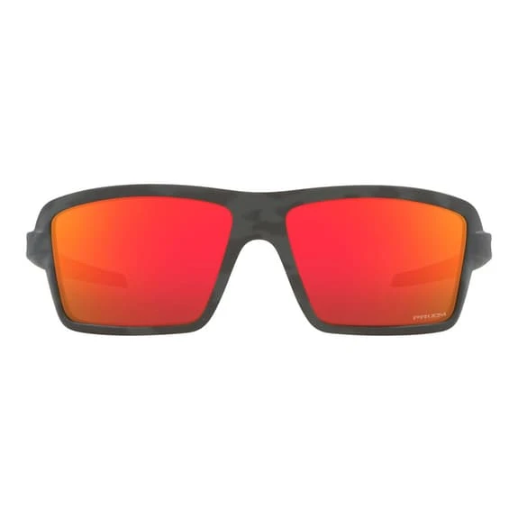 Oakley Cables Black Camo Glasses With Prizm Ruby Lenses 2 Oakley Cables Black Camo Glasses With Prizm Ruby Lenses - Image 2